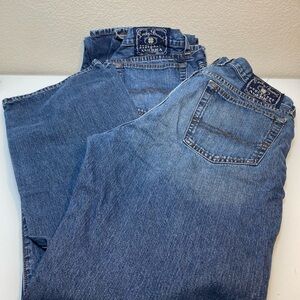 Lucky Brand Jeans. 34 waist Classic Fit Regular Inseam Dungarees lot of 2